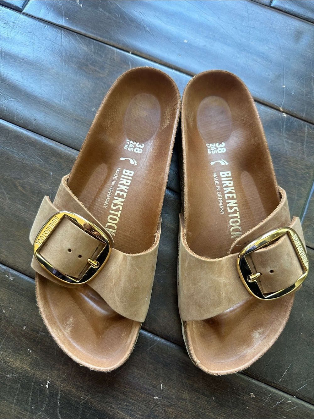 Madrid Big Buckle Sandal